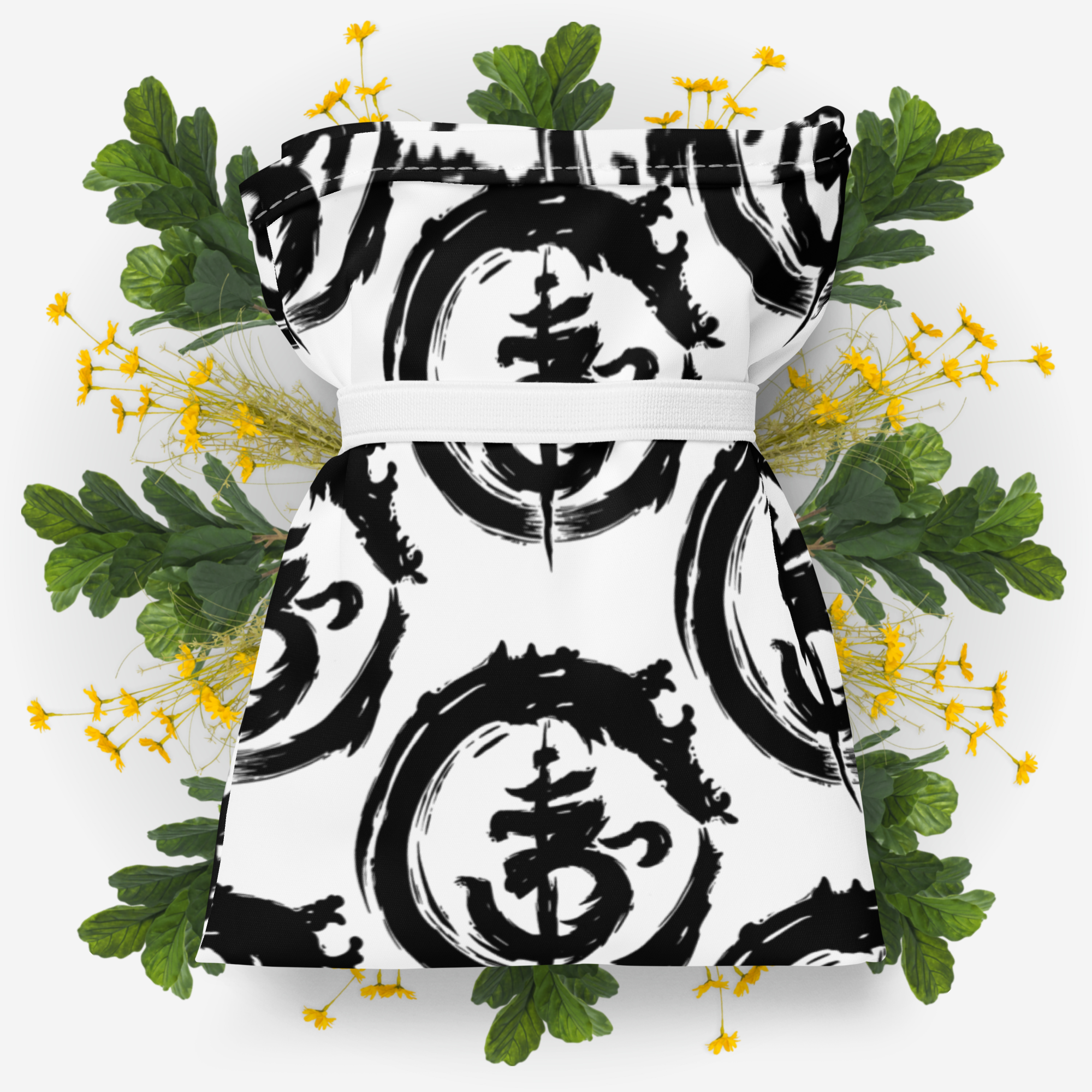 3NSO LOGO Pattern Shopping bag