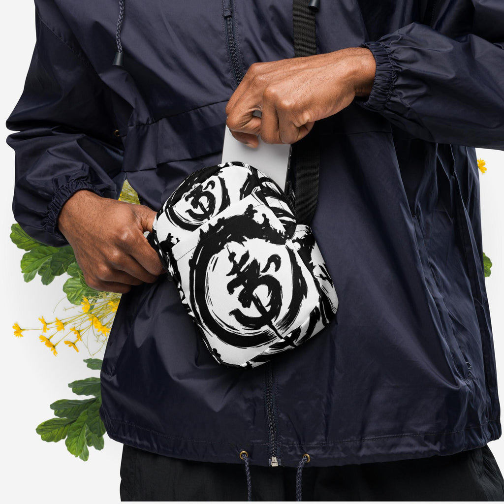 3NSO LOGO Pattern Utility crossbody bag